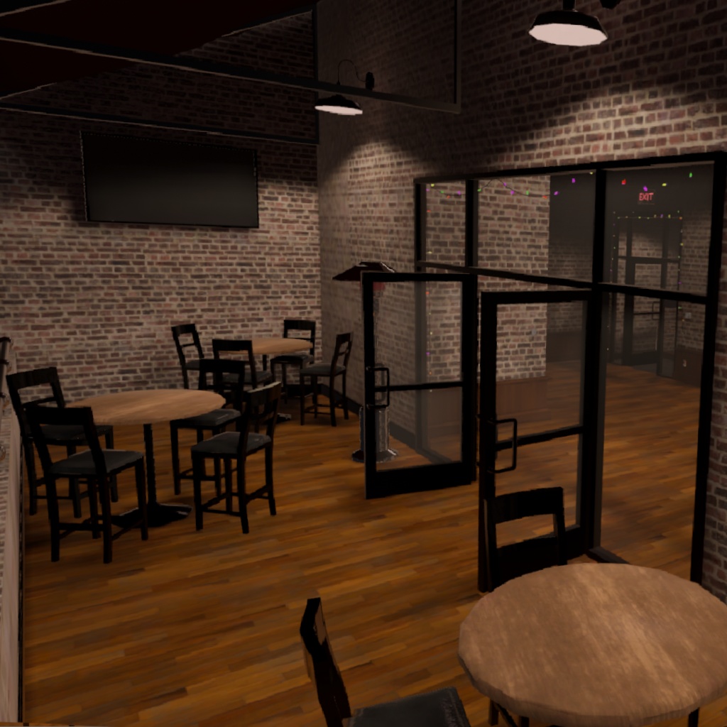 VRChat Pub Bar World The Corner Pocket Udon