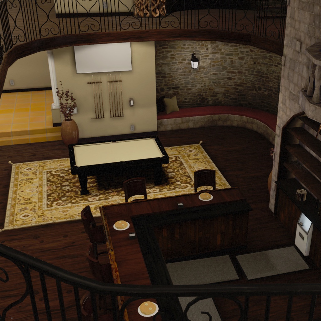 VRChat Mansion Tuscan Home World Udon