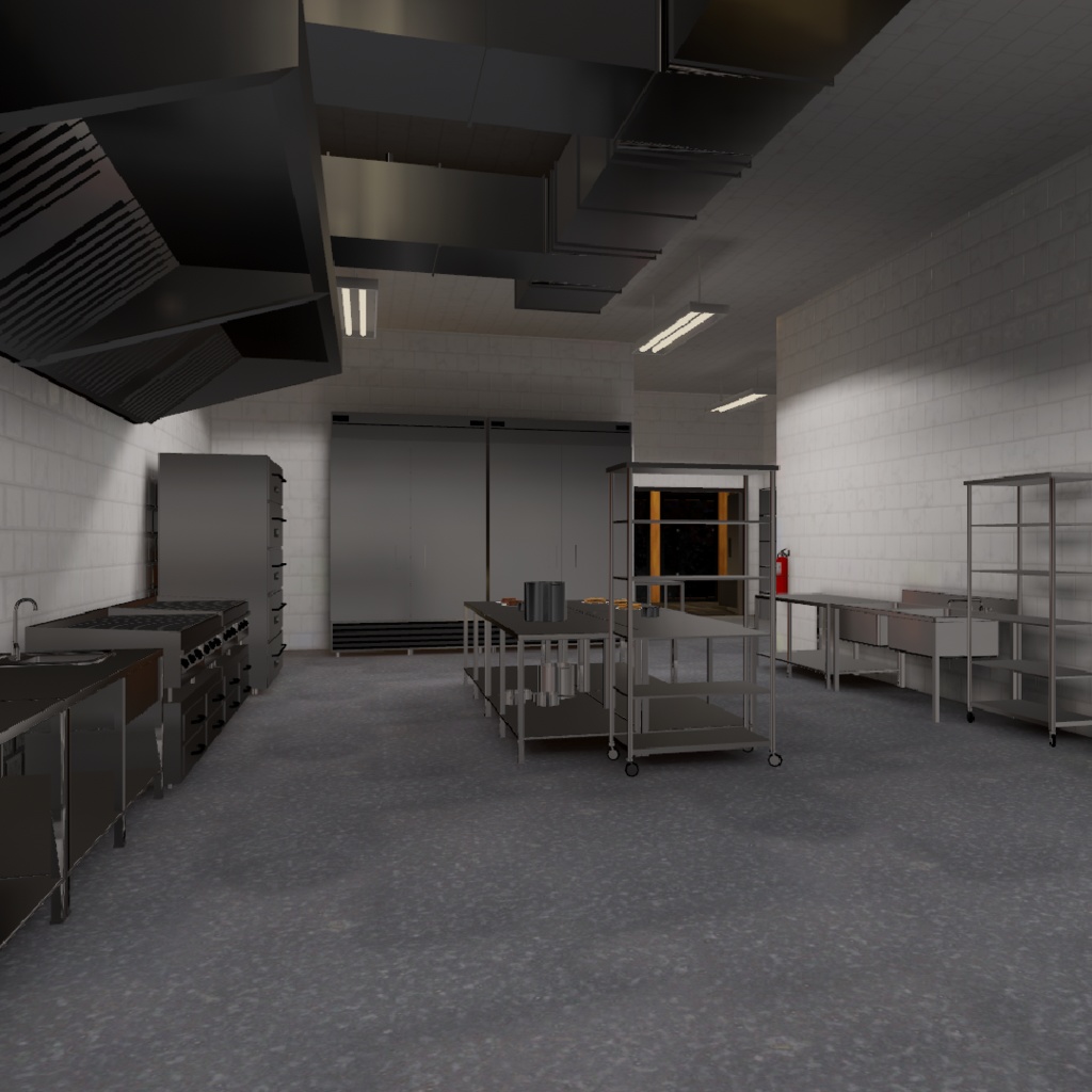 VRChat World The Amber Tower Bar Restaurant