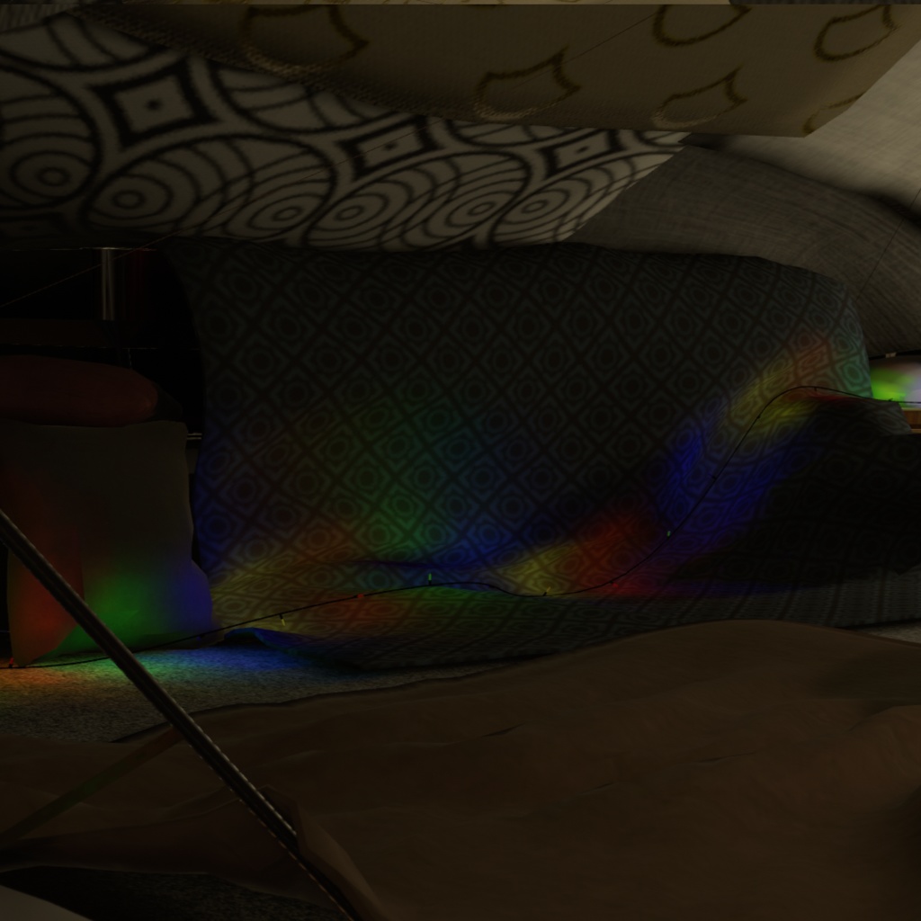 VRChat House World Downpour at Night Thunderstorm