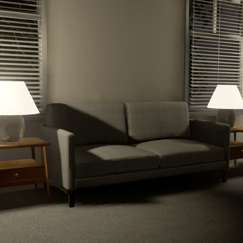 VRChat House World Downpour at Night Thunderstorm