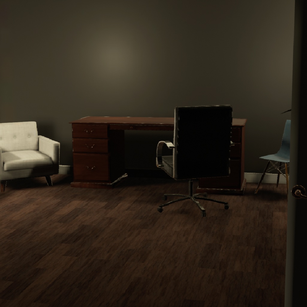 VRChat House World Downpour at Night Thunderstorm