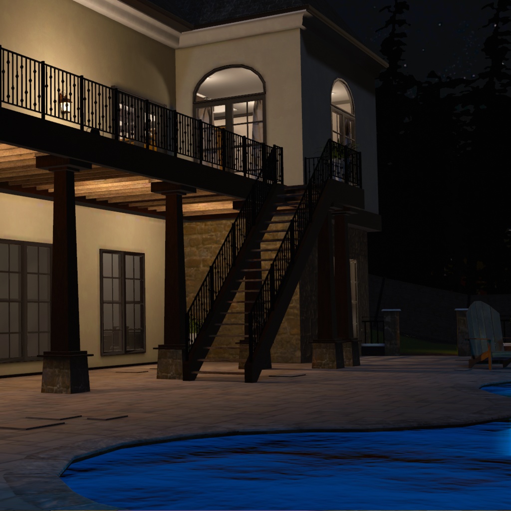 VRChat Mansion Suburban Lake House SDK3