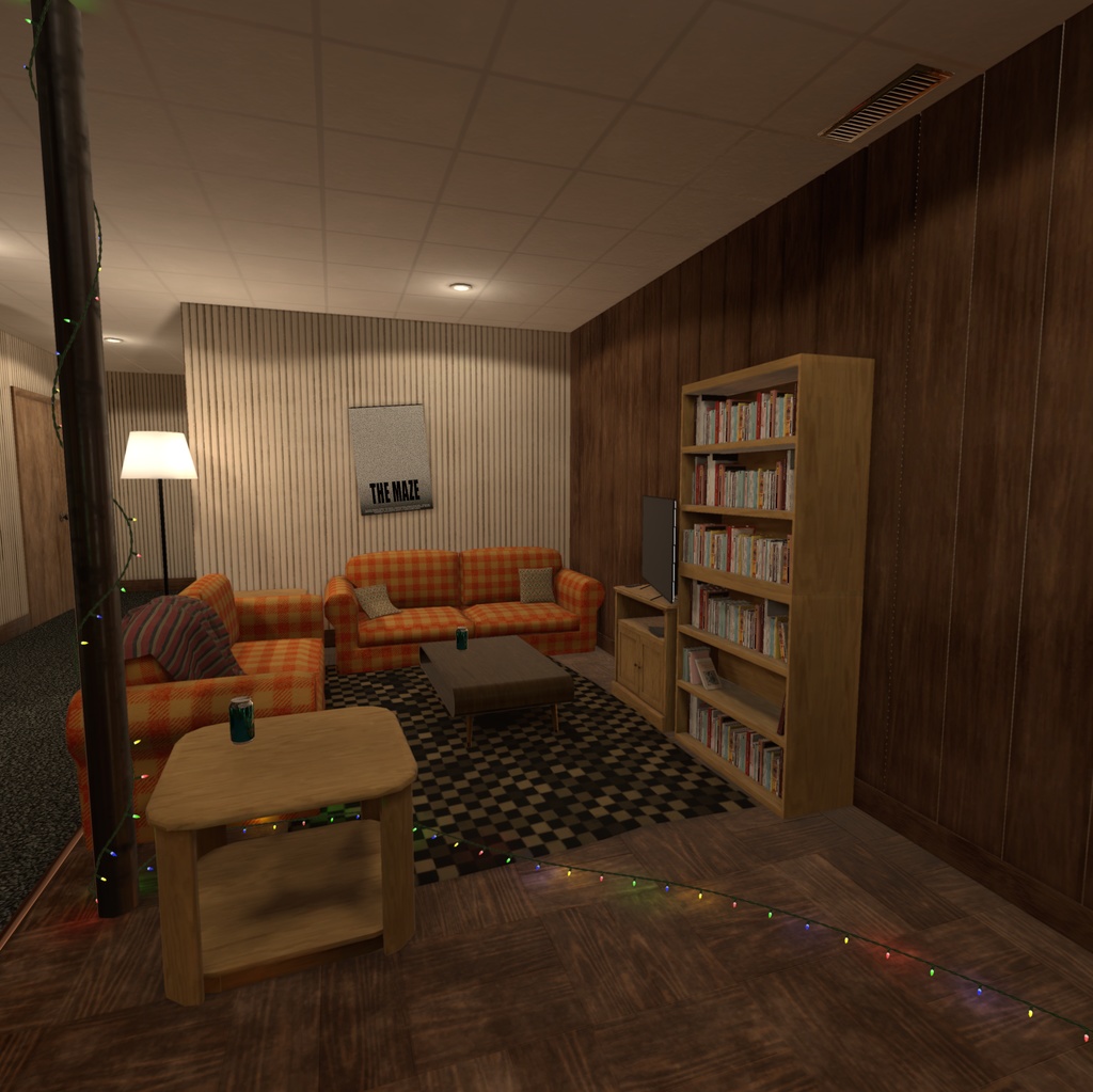 VRChat World My Parent's Basement Small Room [Udon] - spookyghostboo ...