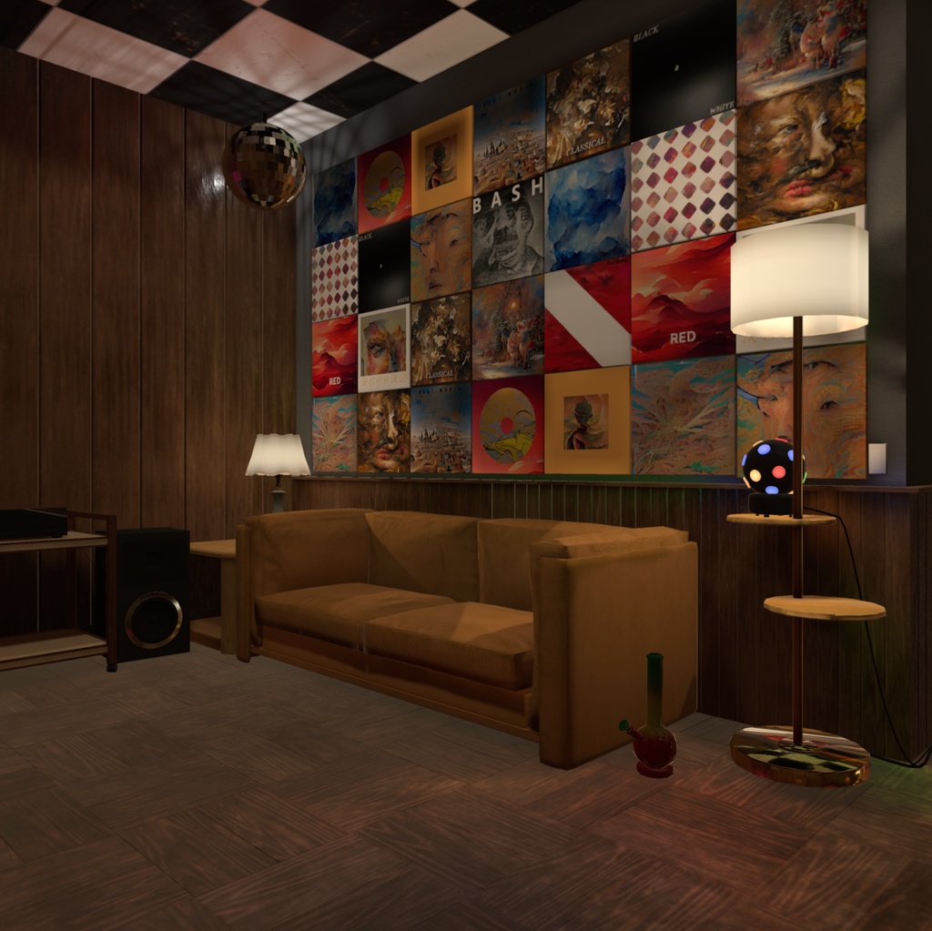 VRChat World My Parent's Basement Small Room [Udon] - spookyghostboo ...