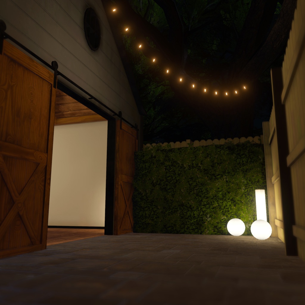 Backyard Bliss VRChat World