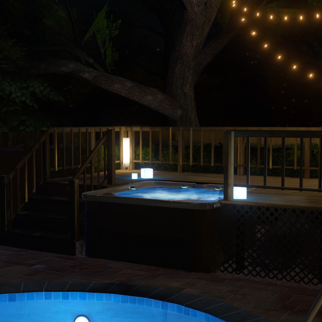 Backyard Bliss VRChat World