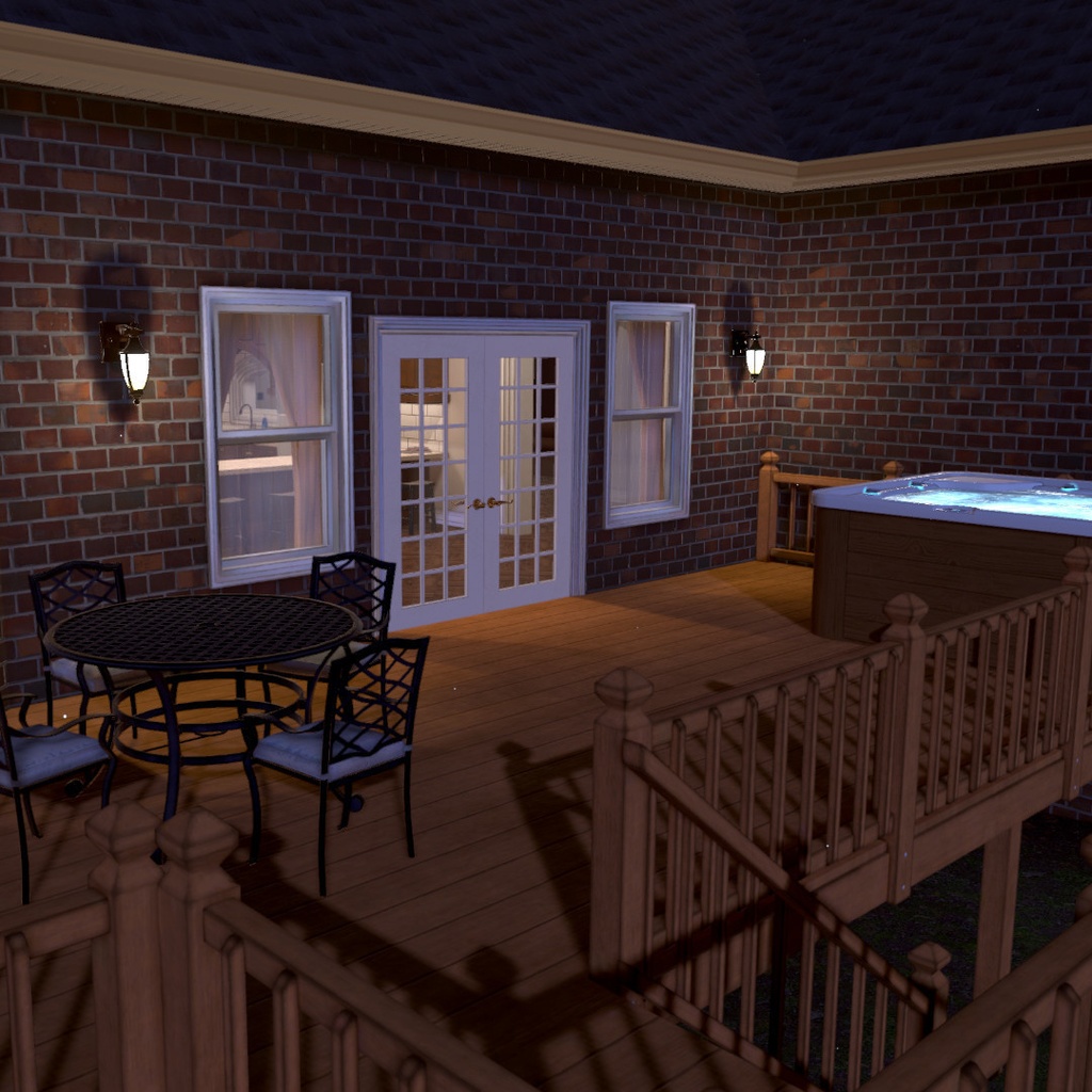 VRChat Suburban Home Rowdy Residence Large Mansion