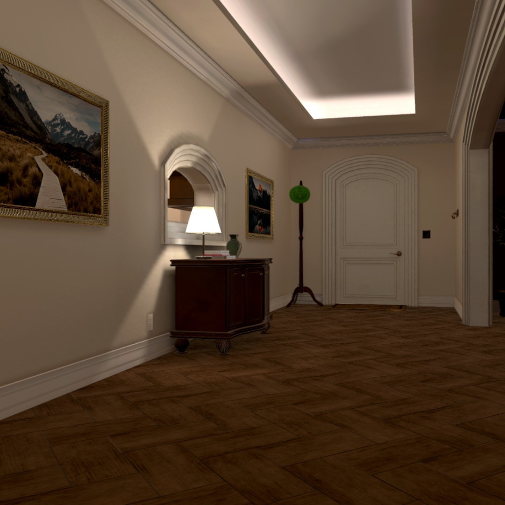 VRChat Suburban Home Rowdy Residence Large Mansion