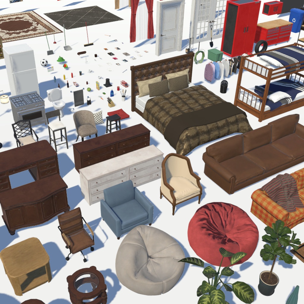 VRChat Suburban Home Rowdy Residence Large Mansion