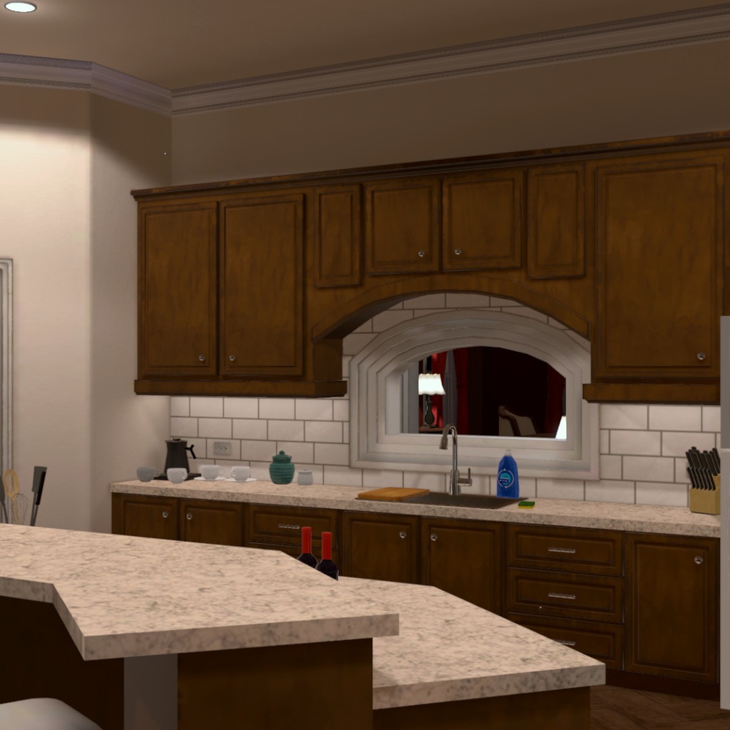 VRChat Suburban Home Rowdy Residence Large Mansion