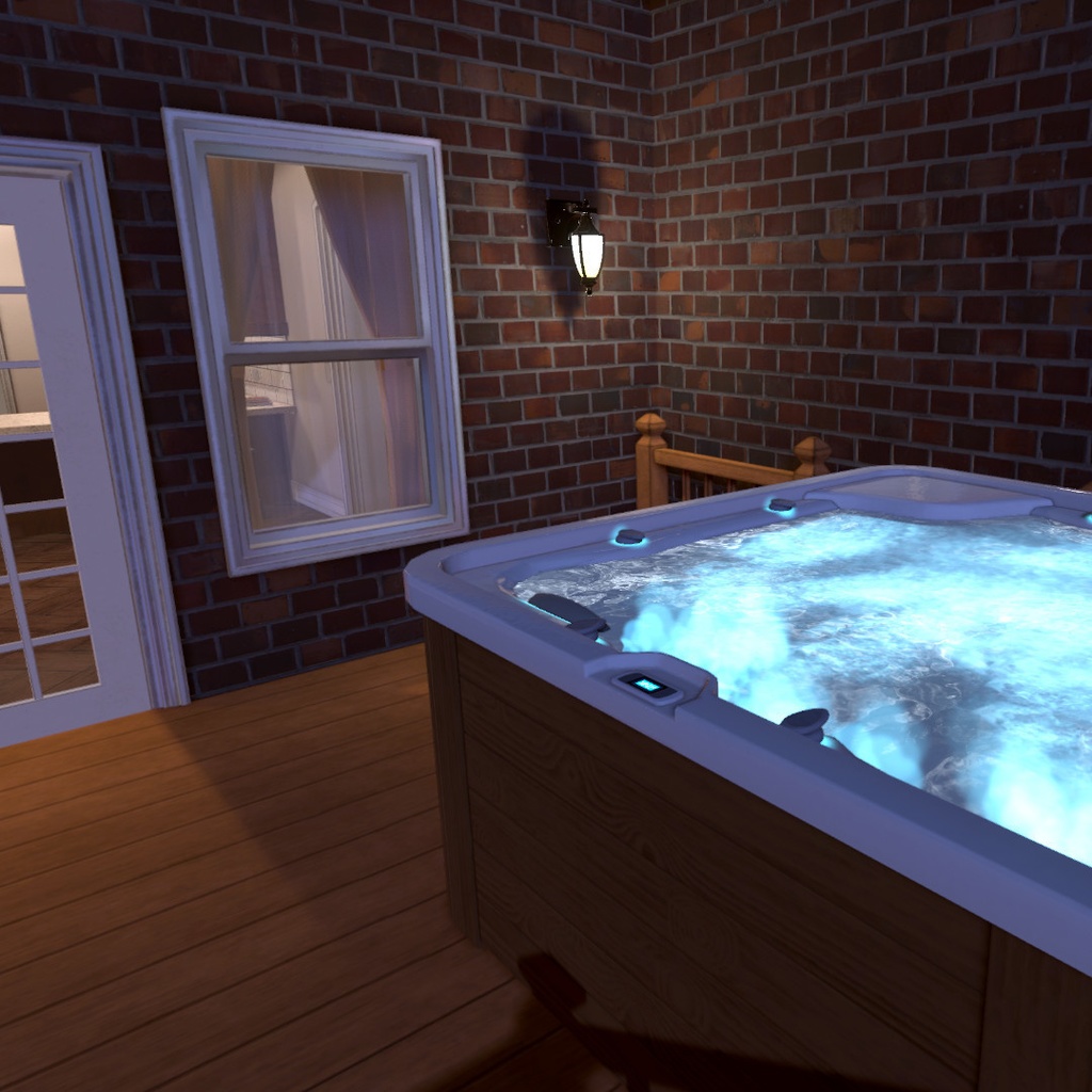 VRChat Suburban Home Rowdy Residence Large Mansion