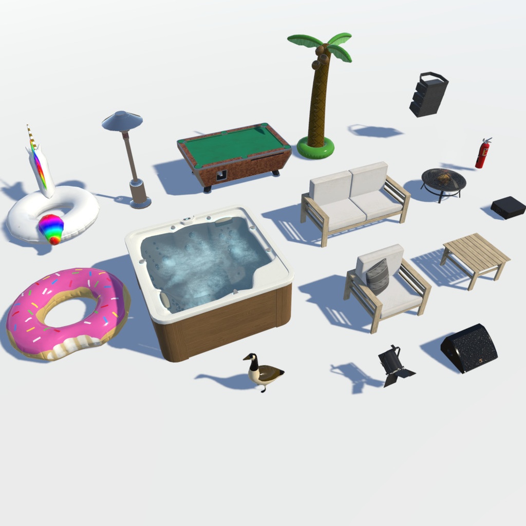 Furniture Pack Interior Props