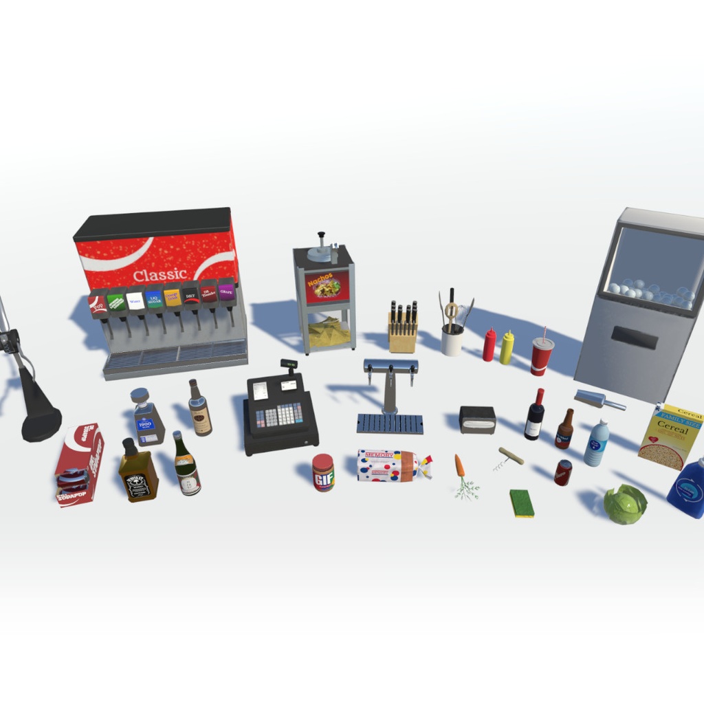 Furniture Pack Interior Props