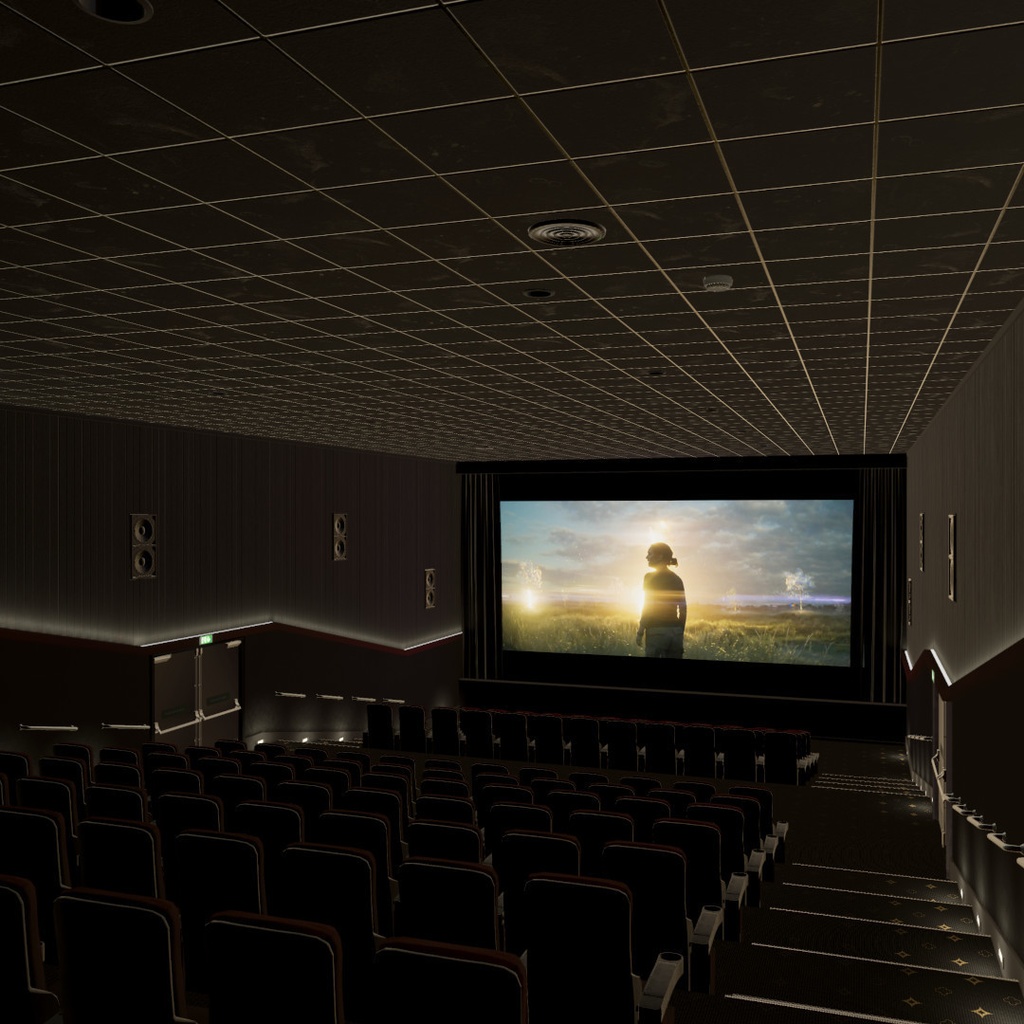 Dual Movie Theater Cinema Pack for VRChat