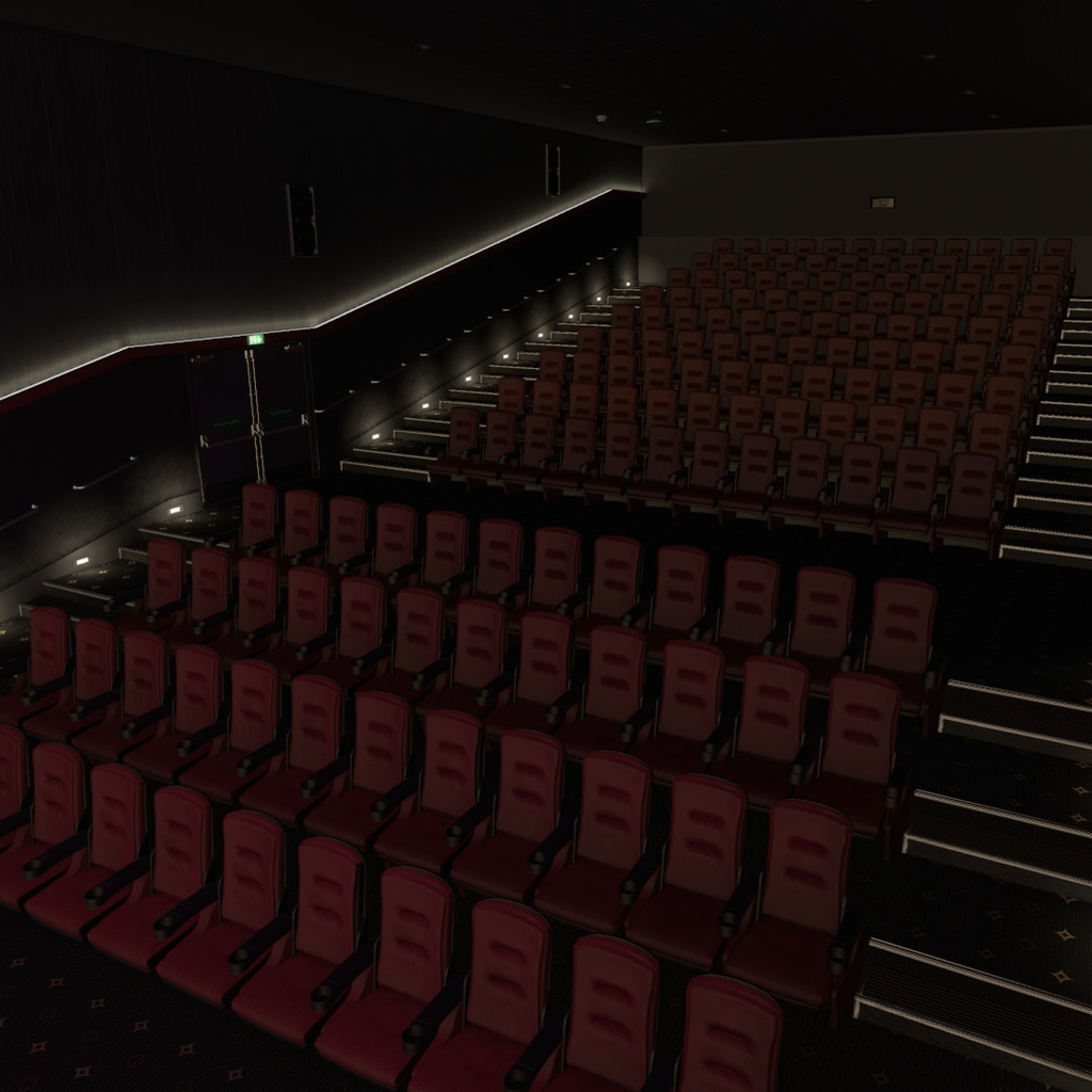 Dual Movie Theater Cinema Pack for VRChat