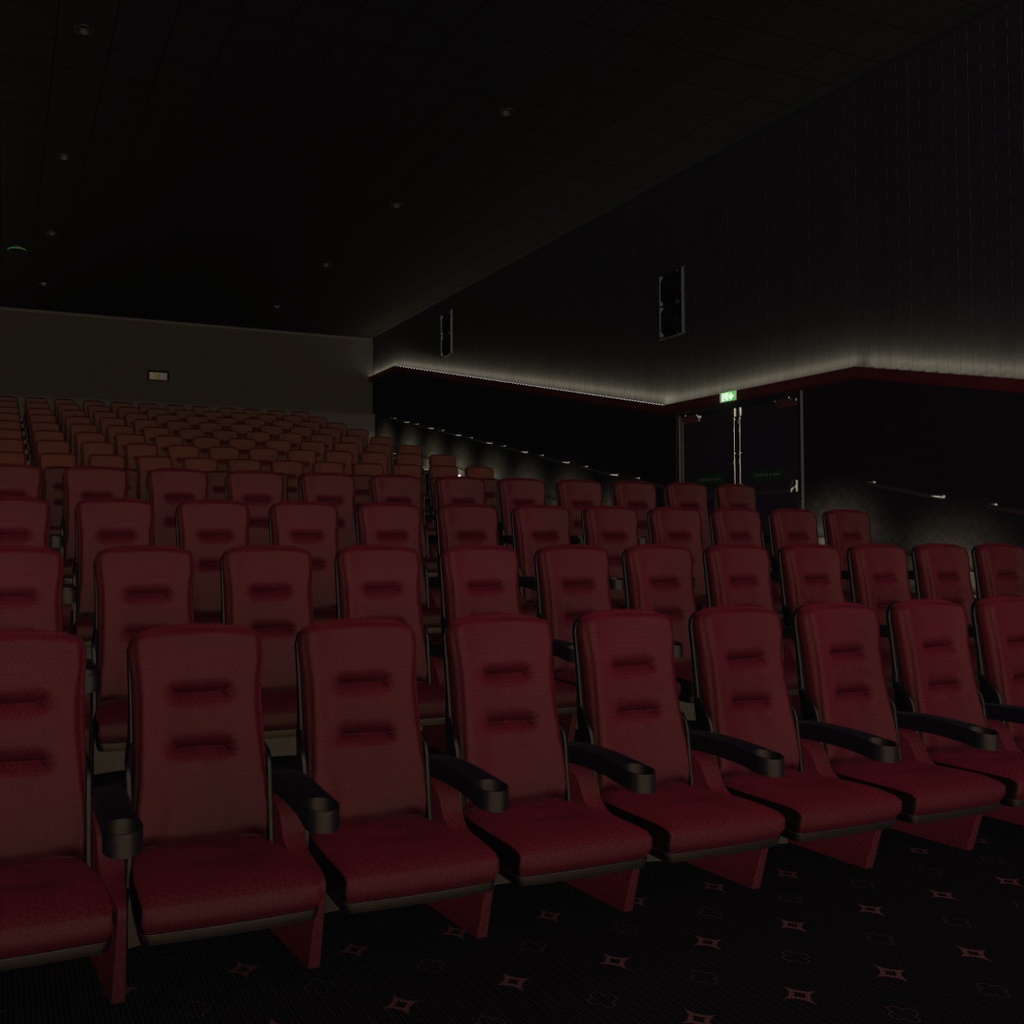 Dual Movie Theater Cinema Pack for VRChat