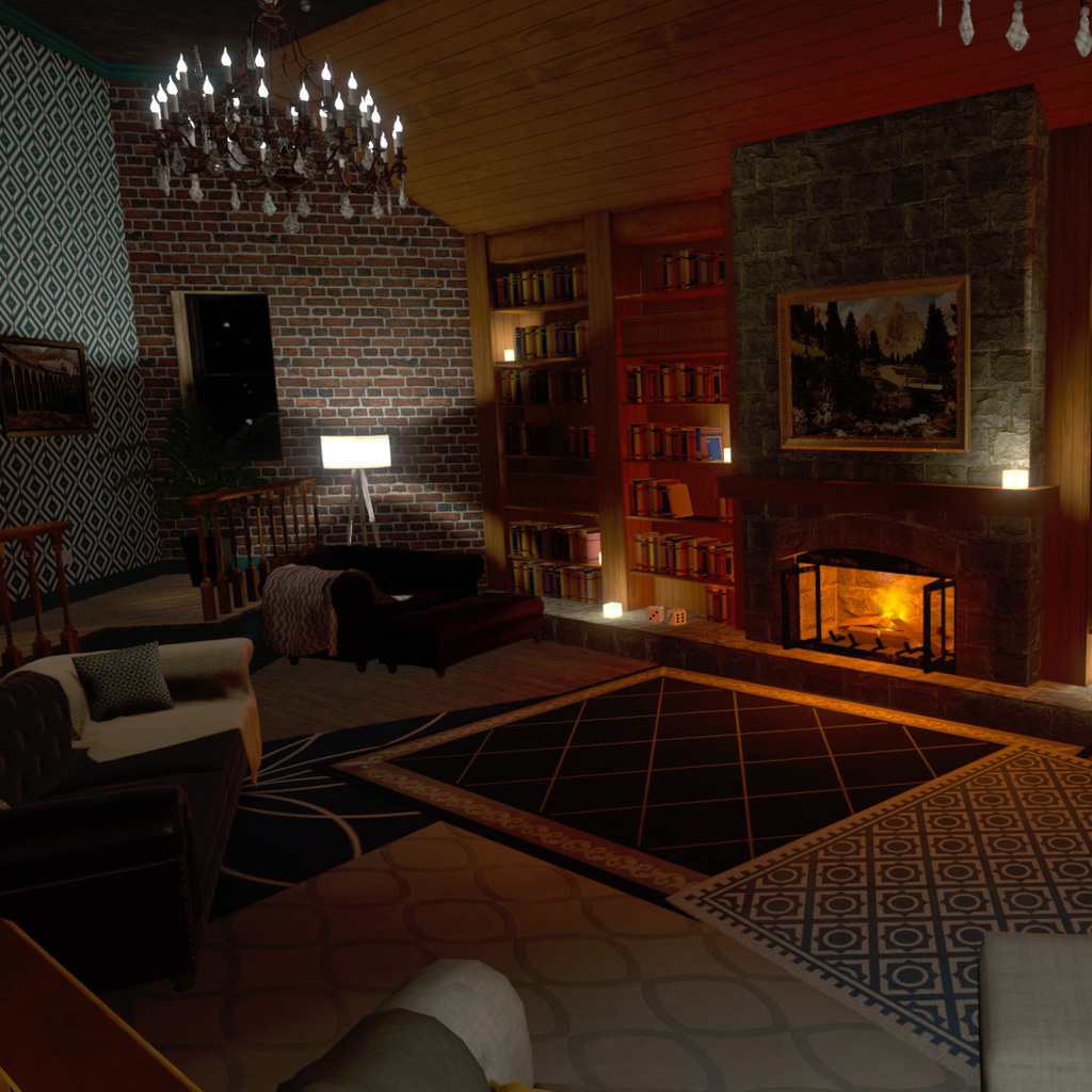 VRChat Cozy Coffee Shop