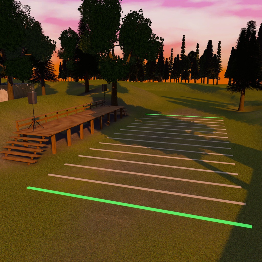 VRChat House and Home Props: Backyard Bash