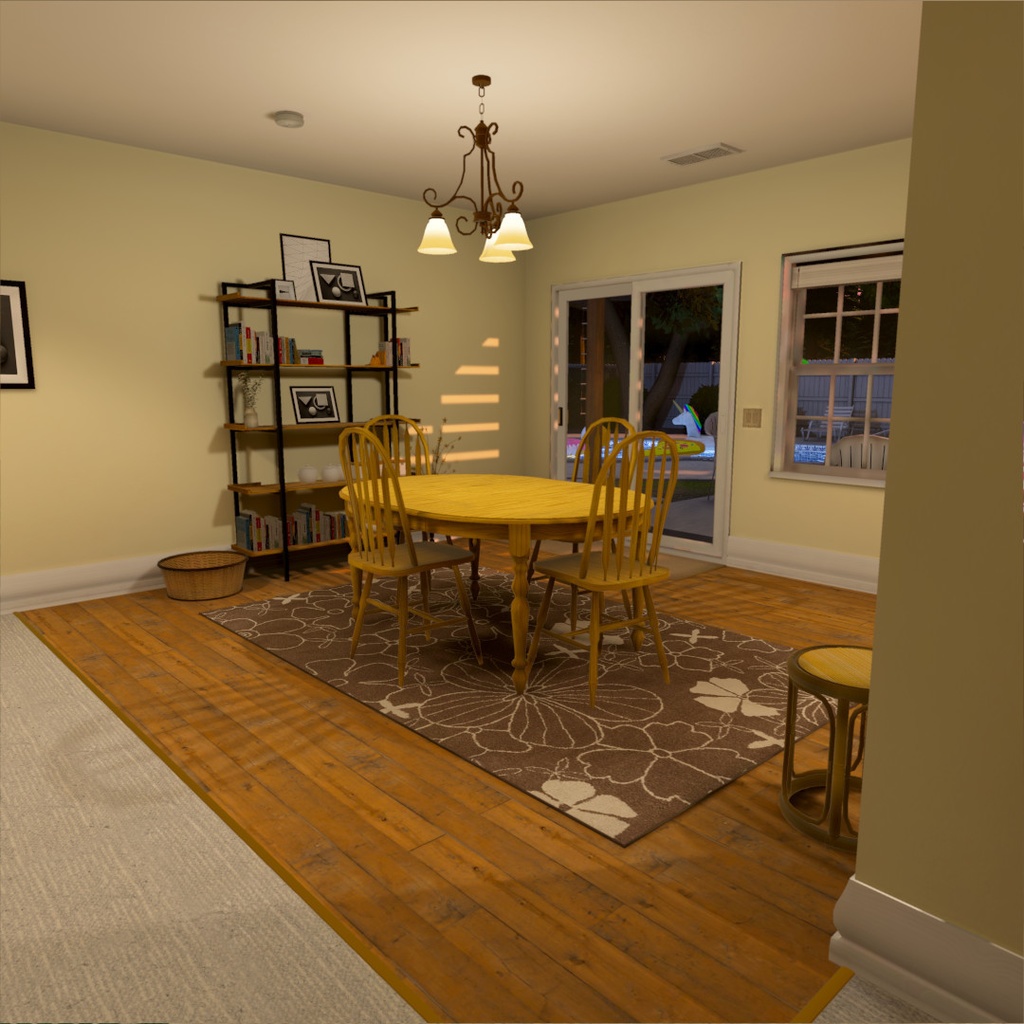 VRChat House and Home Props: Backyard Bash