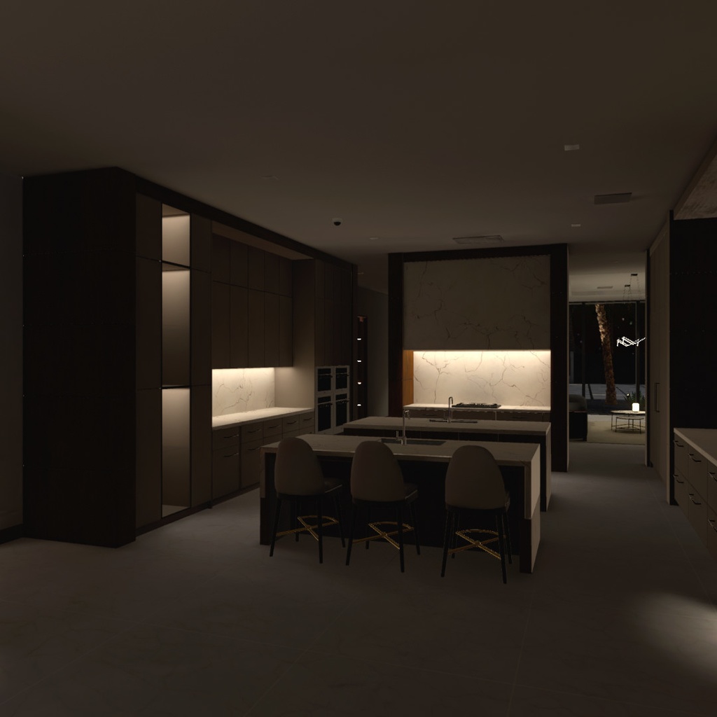 VRChat Mansion Miami Nights Big Modern House