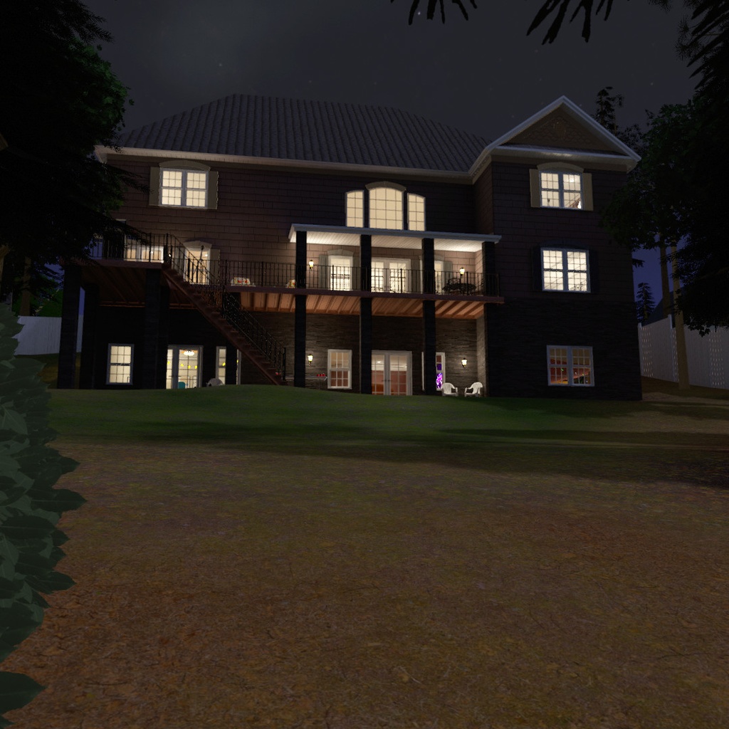 McMansion VRChat World American Suburban Home