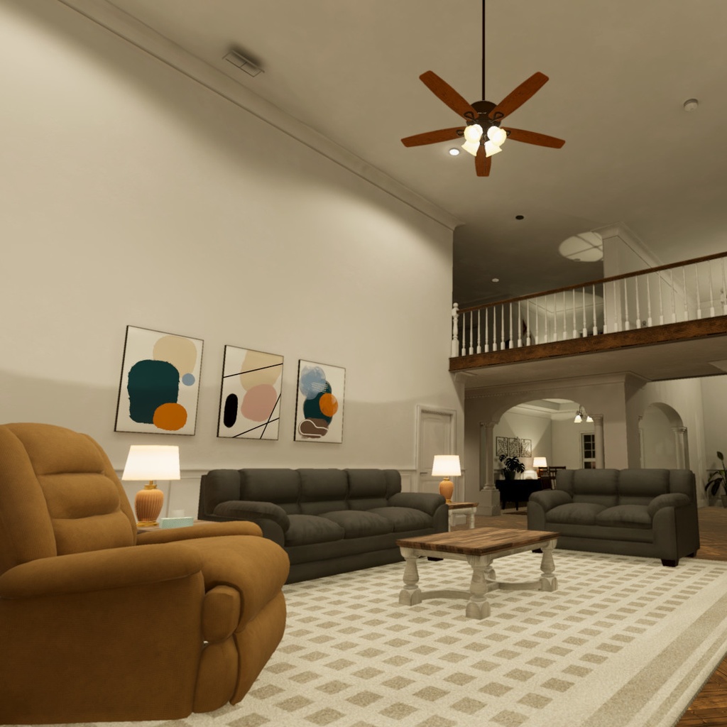 McMansion VRChat World American Suburban Home