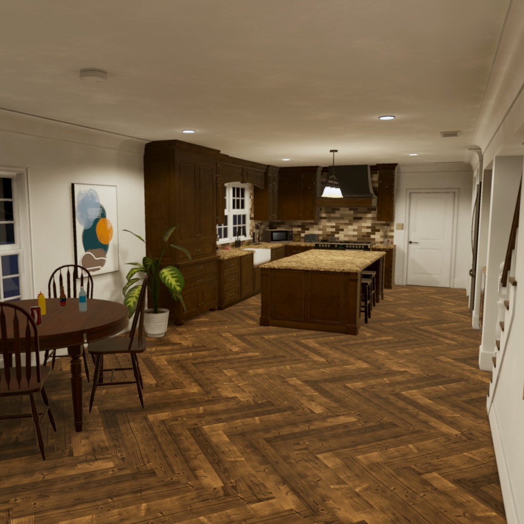 McMansion VRChat World American Suburban Home