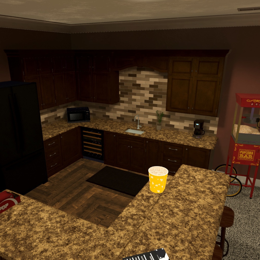 McMansion VRChat World American Suburban Home