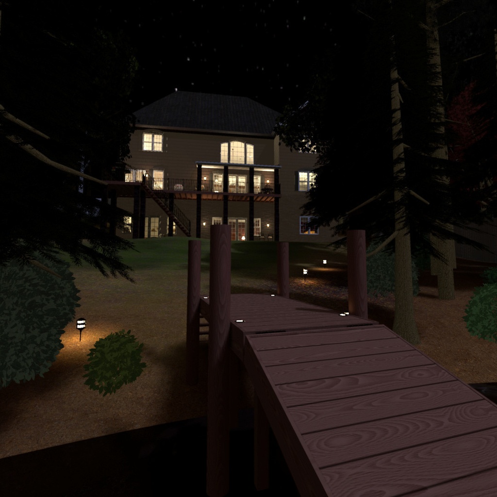 McMansion VRChat World American Suburban Home