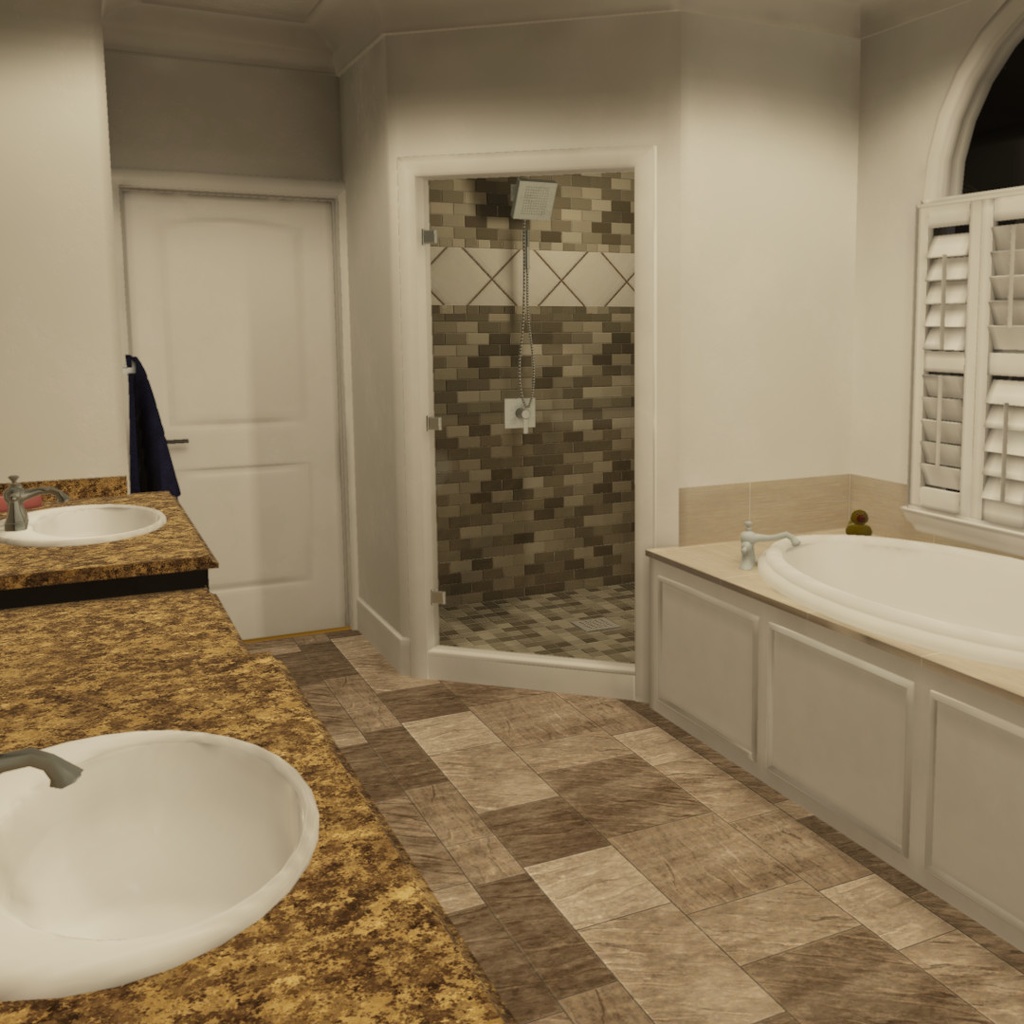 McMansion VRChat World American Suburban Home