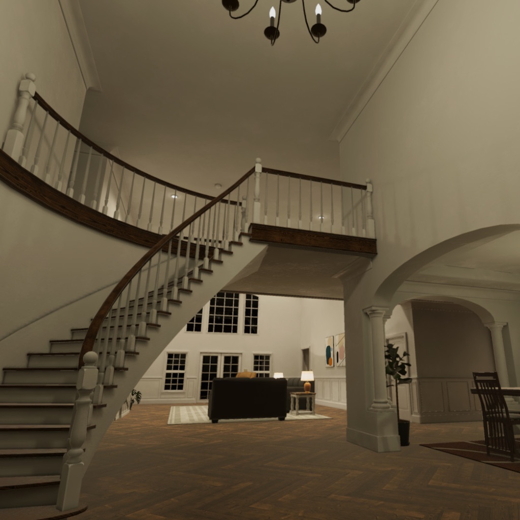 McMansion VRChat World American Suburban Home