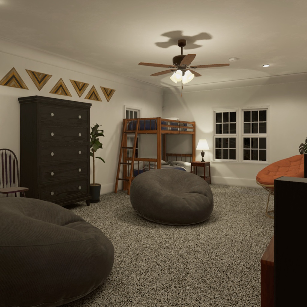 McMansion VRChat World American Suburban Home