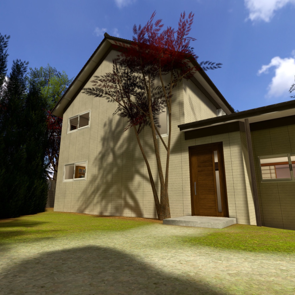 Japanese Inspired House VRChat World