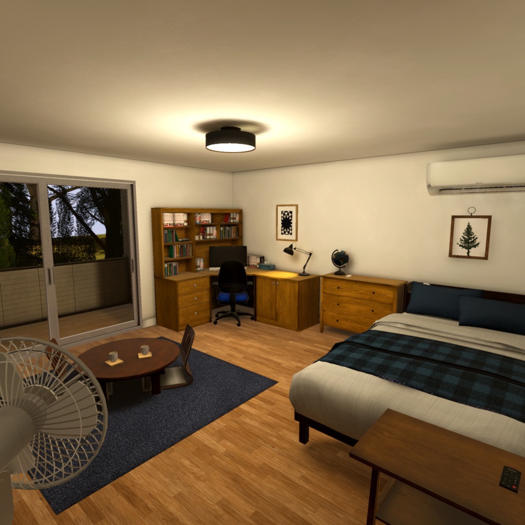 Japanese Inspired House VRChat World