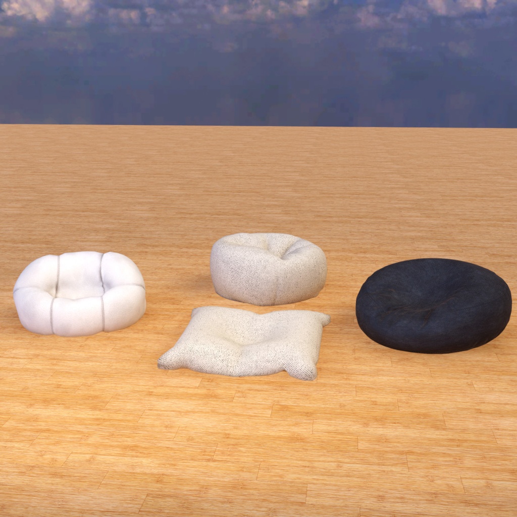 Couch and sofa Seating Pack 3D Props