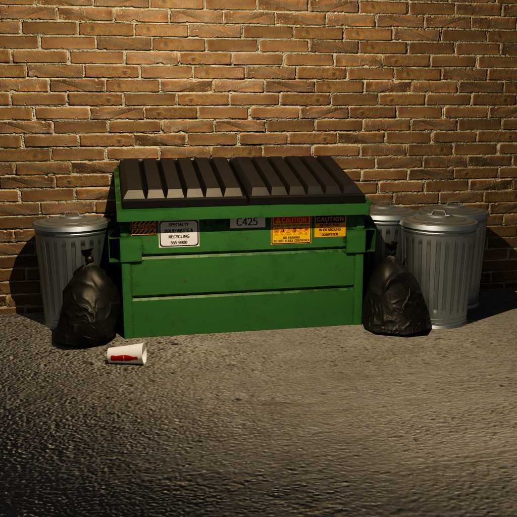 Casual Family Style Restaurant Props and Asset Pack for VRChat