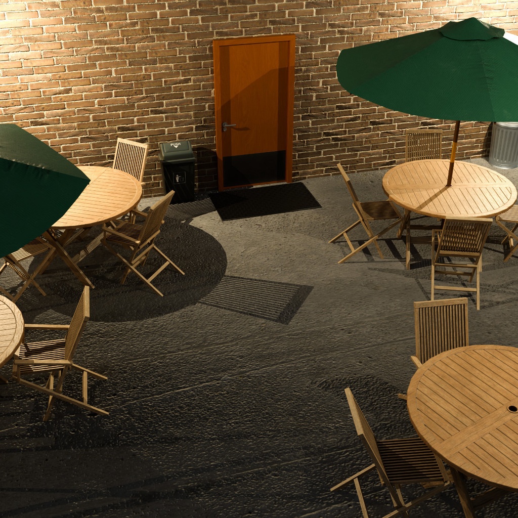 Casual Family Style Restaurant Props and Asset Pack for VRChat