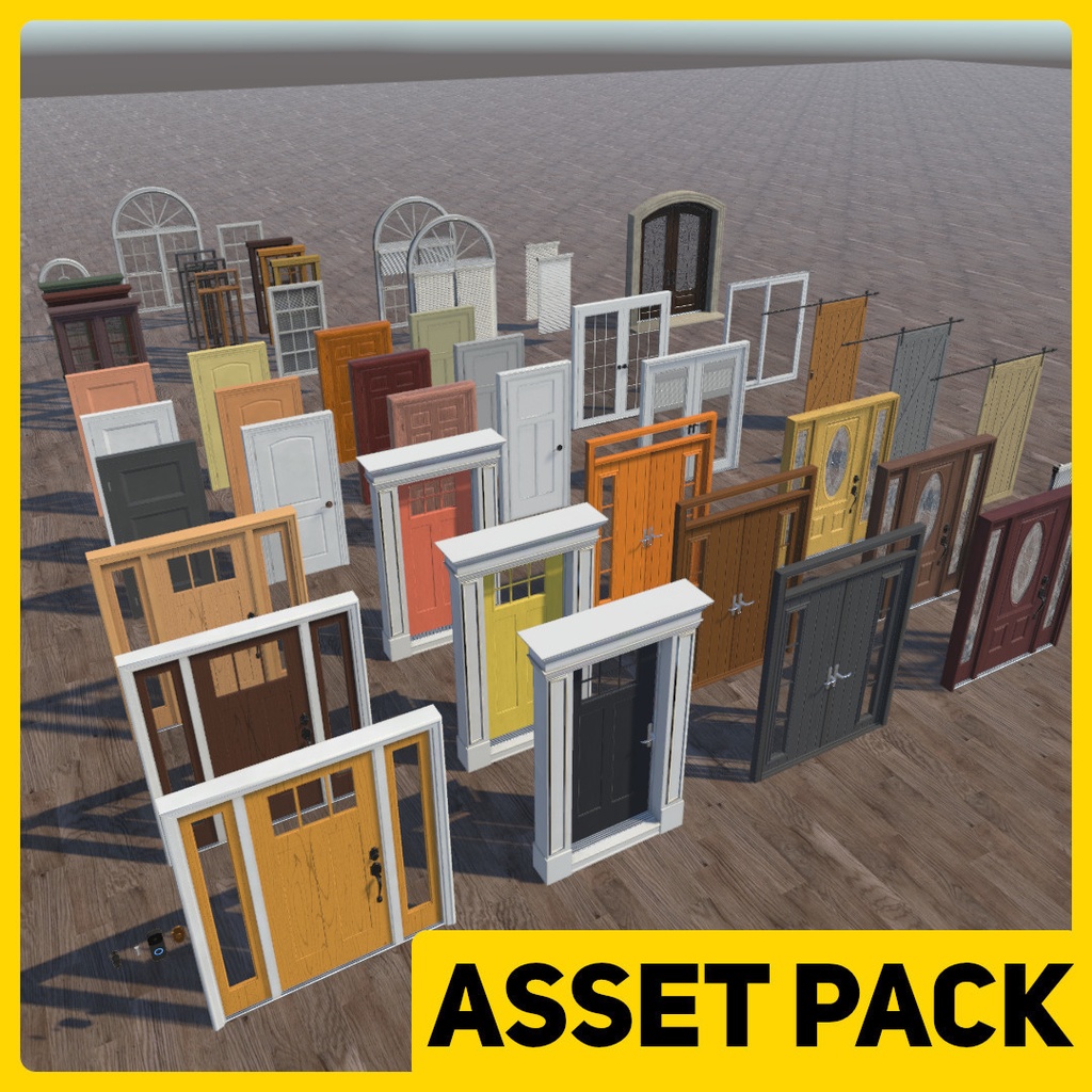 Doors and Windows Pack for VRChat