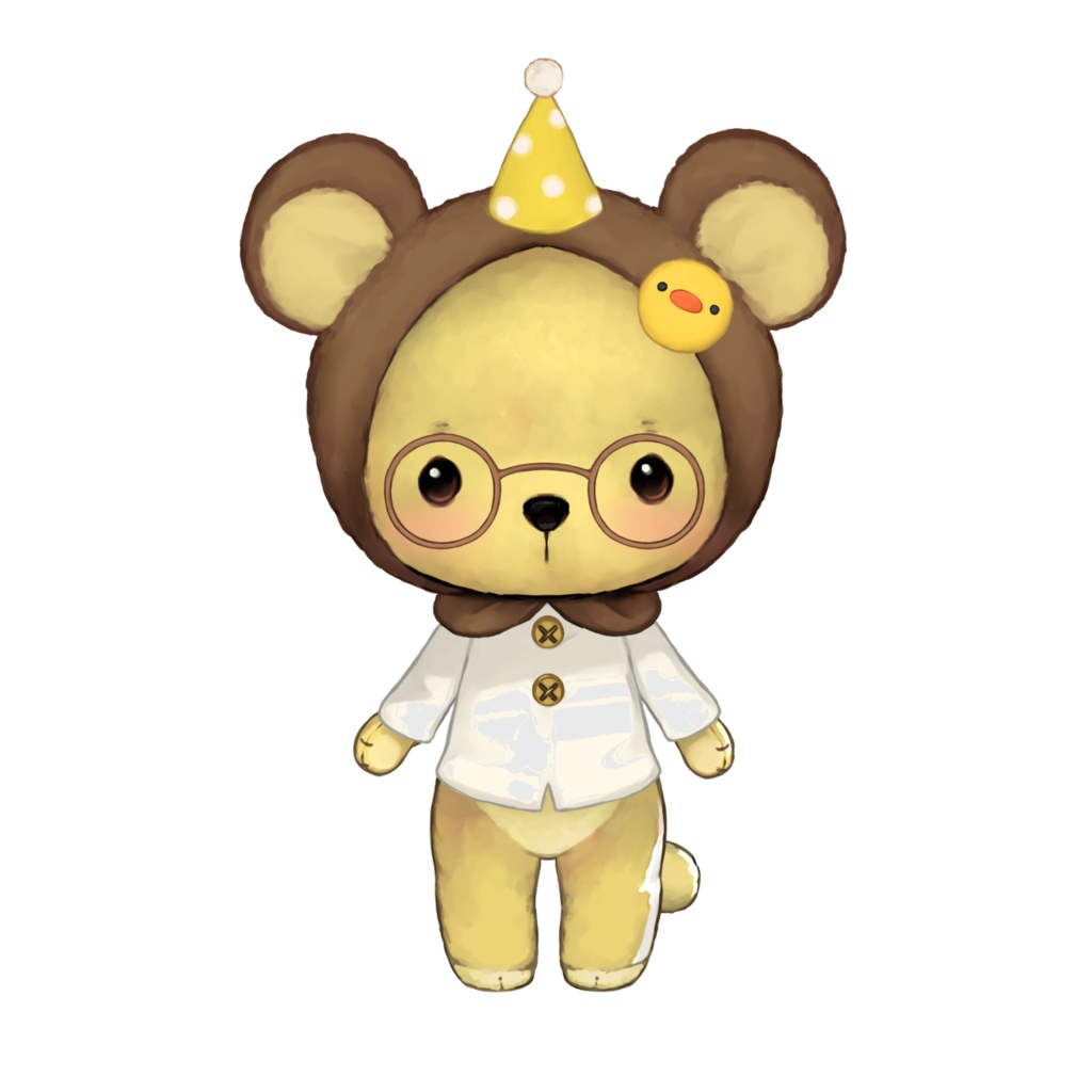 FaceRig対応 ほのぼの熊の子『nikoくま』配信などに!