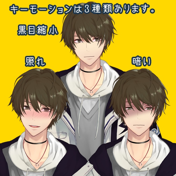 FaceRig&Animazeで遊べる RITO-莉斗モデル