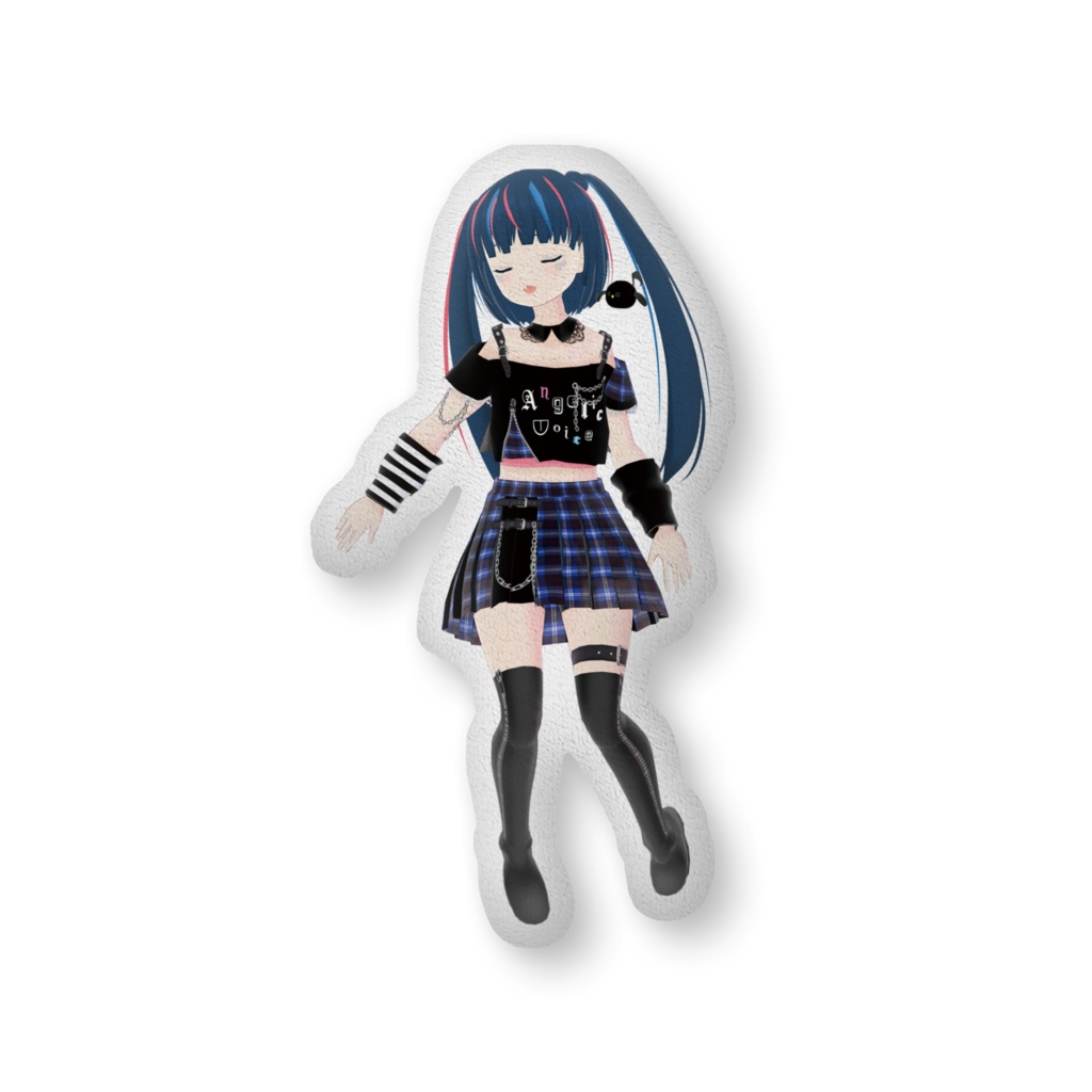【涙音なつ】86cm ふかふか抱き枕クッション 一緒にねんね Natsu Namine Fluffy cuddle pillow cushion
