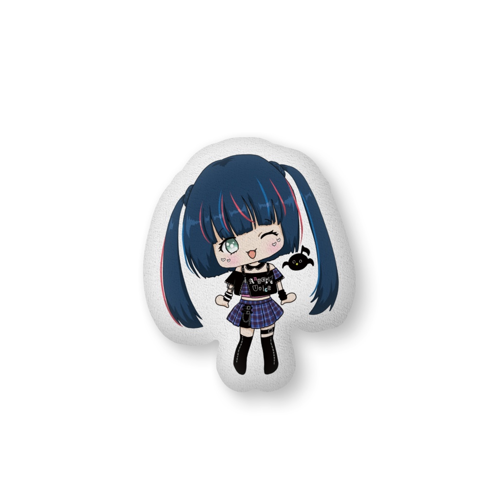 【涙音なつ】ふかふかクッション (A) 縦およそ56cm Natsu Namine Fluffy cushion