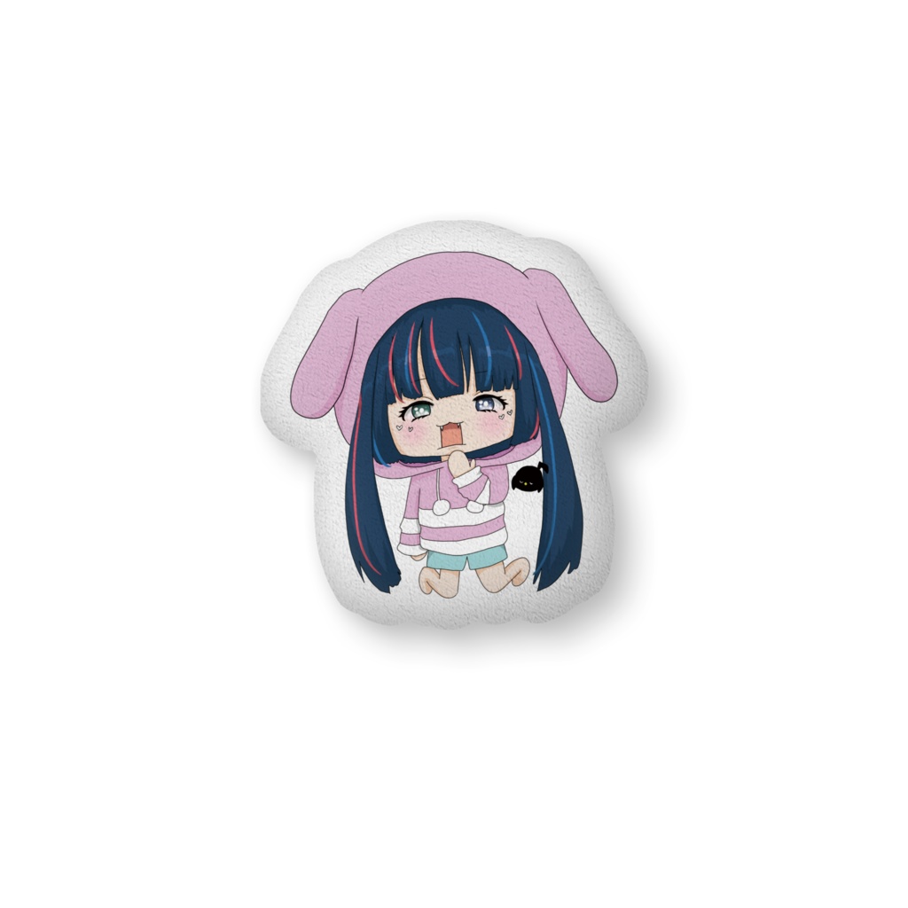 【涙音なつ】ふかふかクッション (C) 縦およそ56cm Natsu Namine Fluffy cushion