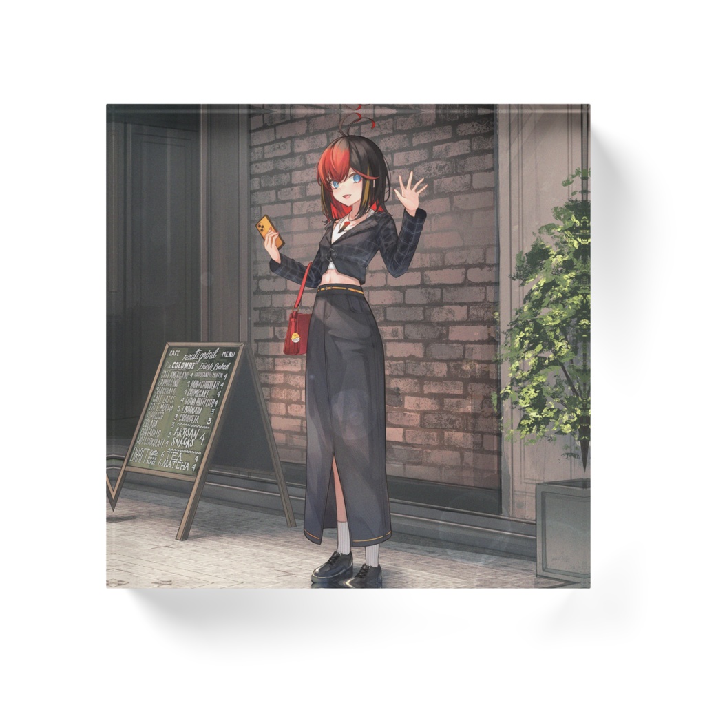 【受注販売】アクリルブロック ~おでかけスタイル~