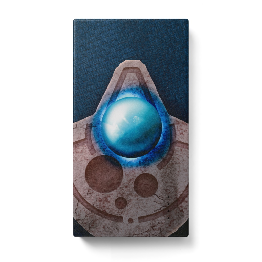 【モバイルバッテリー】アクアマリン・海の石版