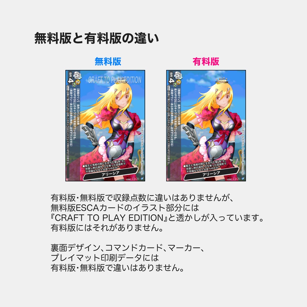 【有料版】ESCA(Ver.2.00)印刷データセット