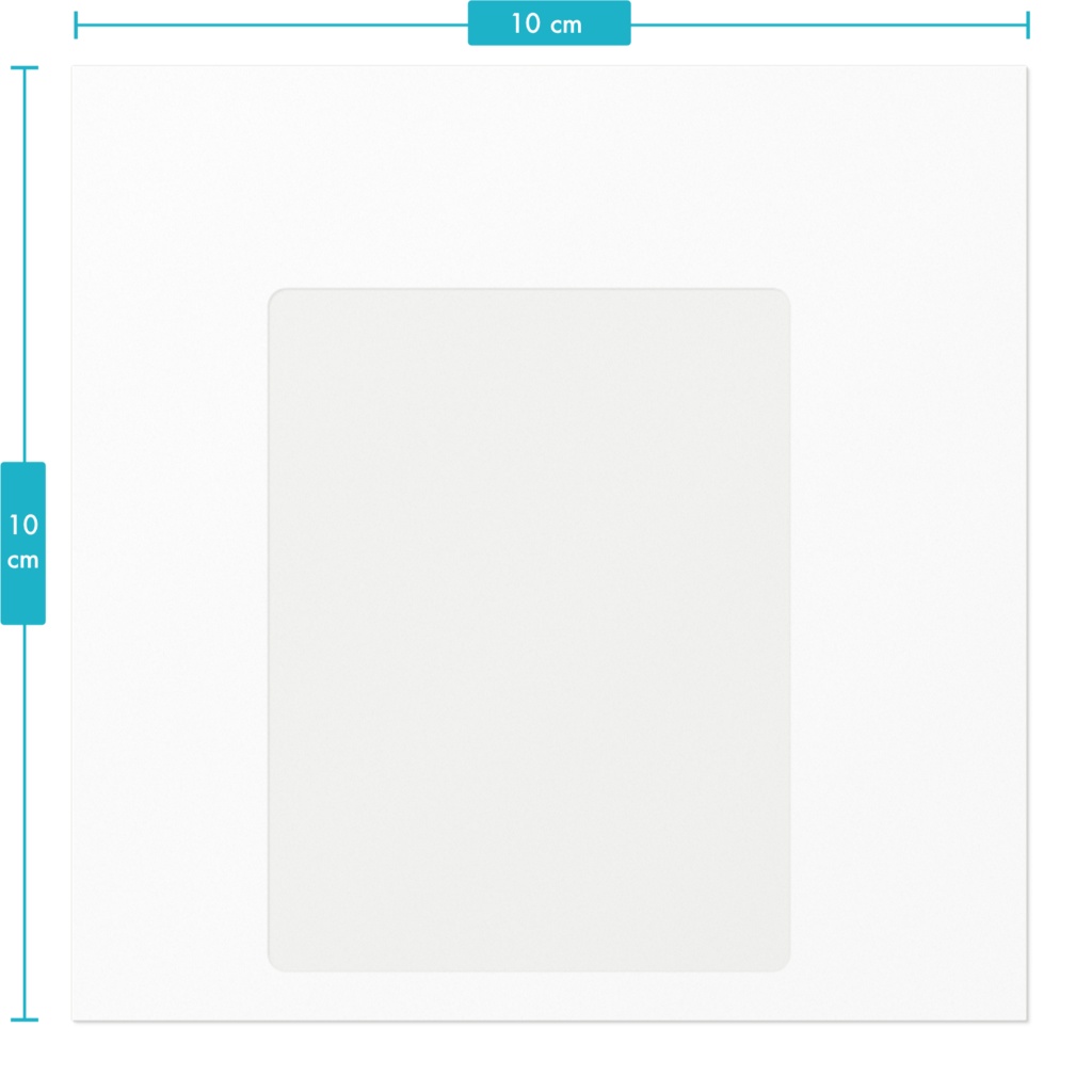 太陽とレインボージブラ ステッカー - 100 x 100 (mm)