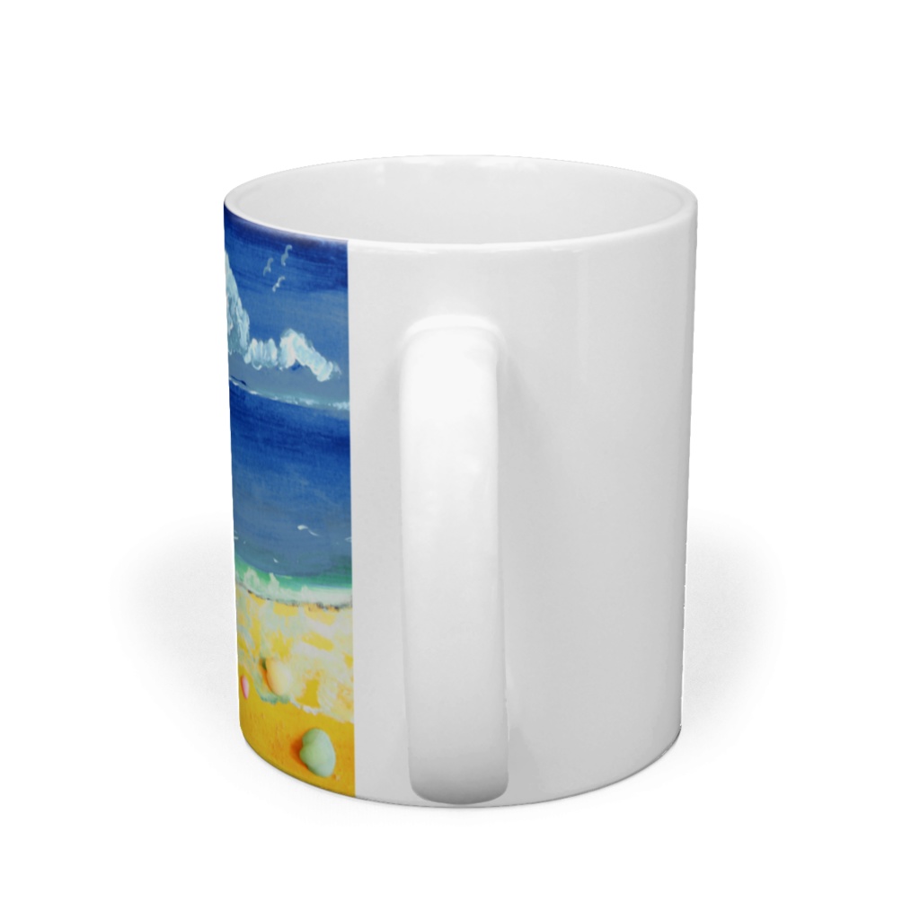 海とレインボージブラ マグカップ - 直径 8 cm / 高さ 9.5 cm