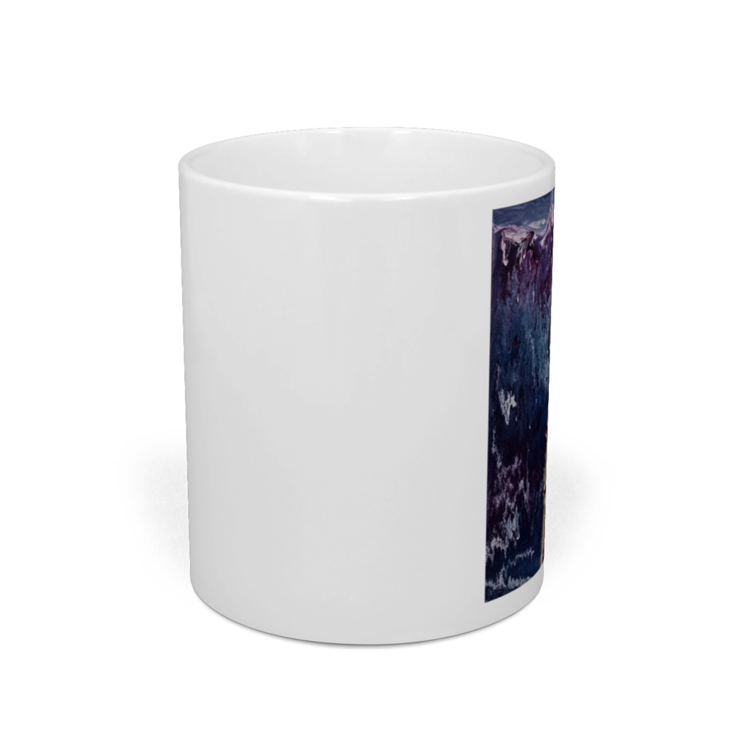 凱旋門にそびえたつレインボージブラ マグカップ 直径8㎝ 高さ9.5㎝